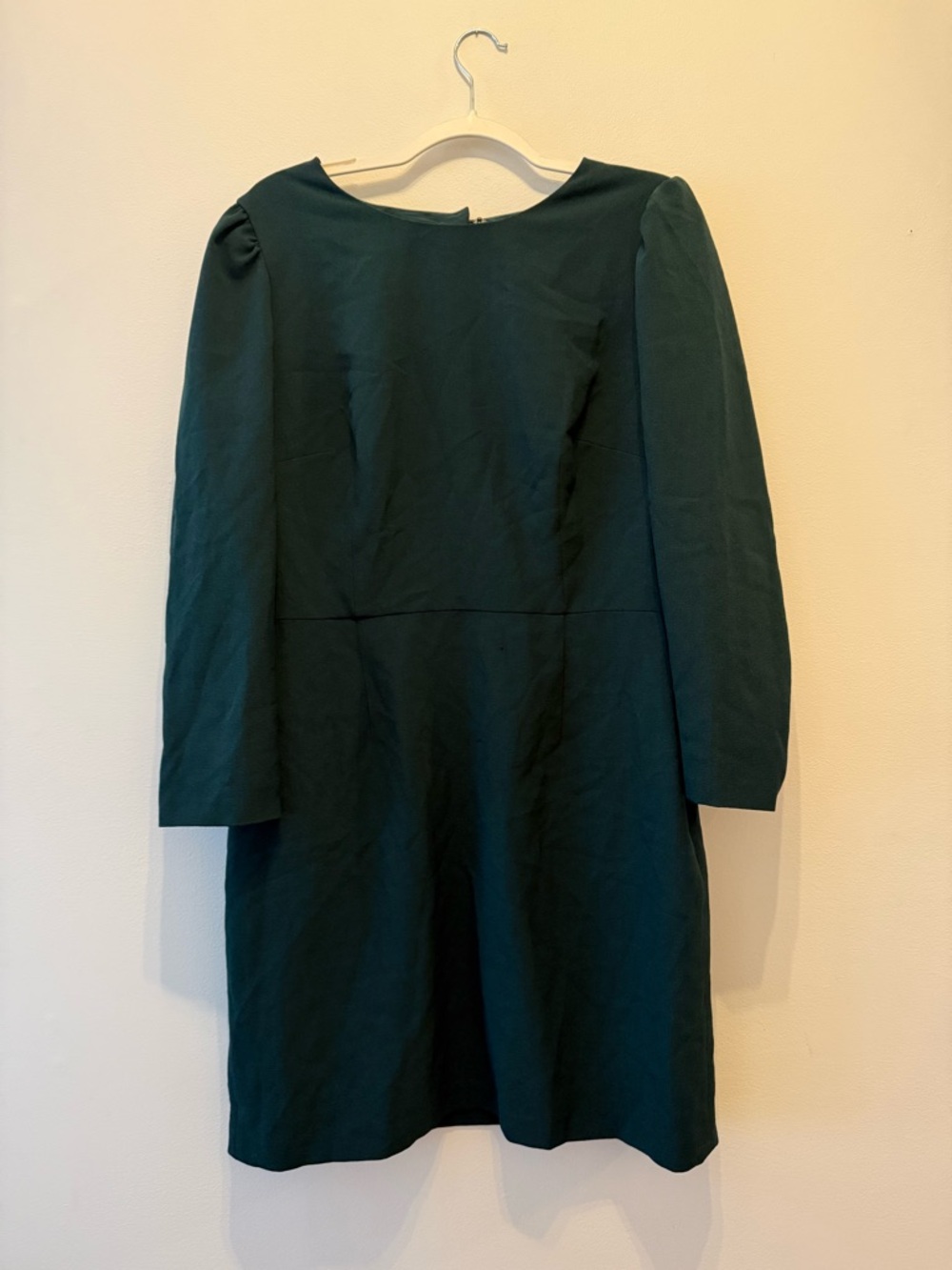 NWT Eliza J Dark Green Dress Size 16 - Nordstrom with Bow Tie Back Wedding Antro